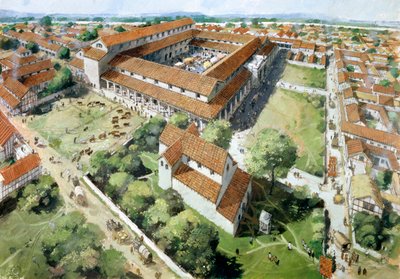 Silchester Roman City, c3rd century, 1990-2010 av Ivan Lapper