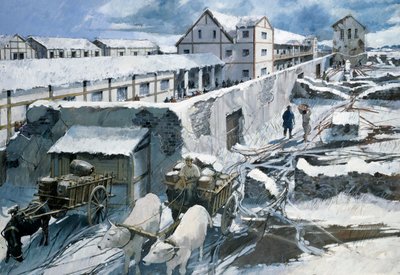 Wroxeter romerske by, c2nd century, c1990-2010 av Ivan Lapper