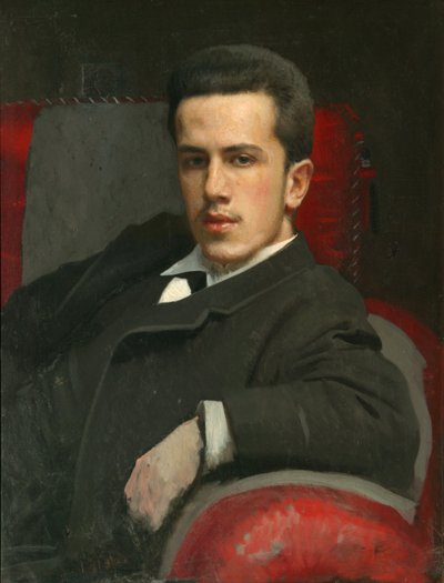Portrett av Anatoly Kramskoy, kunstnerens sønn, 1882 av Ivan Nikolaevich Kramskoy