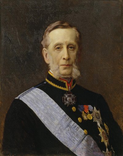 Portrett av grev Pyotr Alexandrovich Valuyev 1815-1890, 1880 av Ivan Nikolaevich Kramskoy