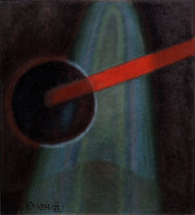 Sfærisk komposisjon, 1922 av Ivan Vassilyevich Klyun
