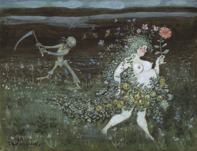 Liv og død, 1905 av Ivar Axel Henrick Arosenius