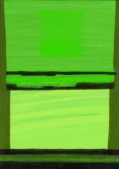 Kensington Gardens Series: Green on Green av Izabella Godlewska de Aranda