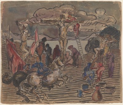 Korsfestelse I av J.A. Jerichau