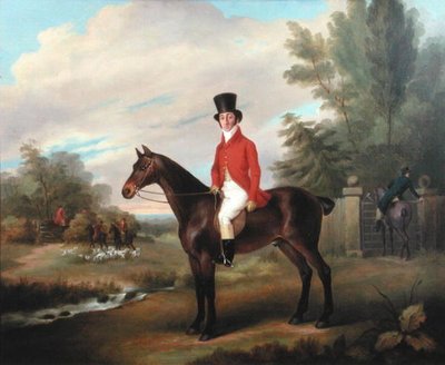 Forbereder for jakten (olje på lerret) av J.A. Mitchell
