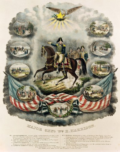 Generalmajor William Henry Harrison, ca. 1813 av J.C. Richard