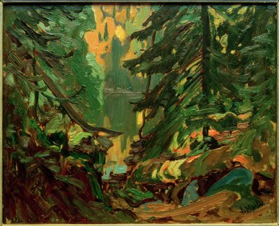 Nær Montreal Lake, Algoma av J.E.H. MacDonald