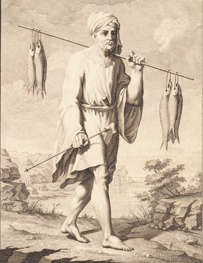 En arabisk fisker av J.F. Clemens