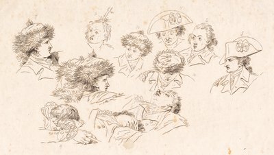 Forklaringsark for "The Death of General Montgomery" av J.F. Clemens