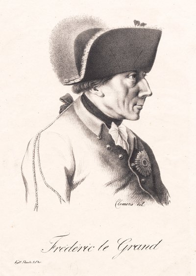 Fredrik den store av J.F. Clemens