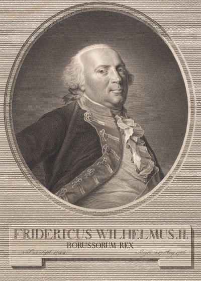 Friedrich Wilhelm II av J.F. Clemens