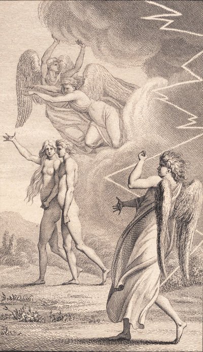 Illustrasjon til Ewalds "Adam og Eva". V av J.F. Clemens