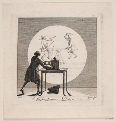 "Kiøbenhavns Skilderie", nr. 2 av J.F. Clemens