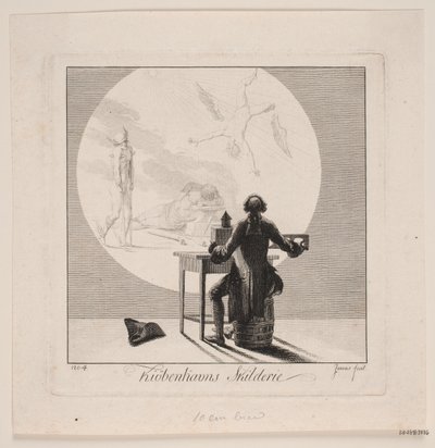 "Kiøbenhavns Skilderie", nr. 4 av J.F. Clemens