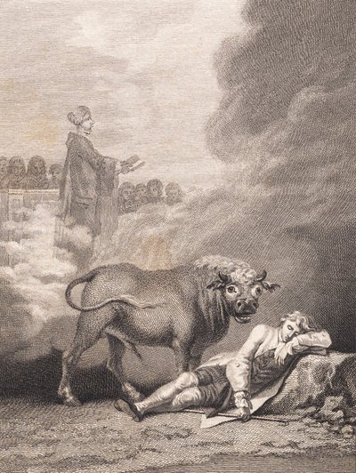 Niels Klim mener han hører ekspeditøren i Fane Kirke. II av J.F. Clemens
