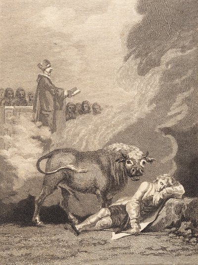 Niels Klim mener han hører ekspeditøren i Fane Kirke. II av J.F. Clemens