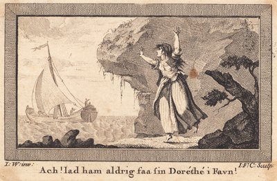 Nille løper mellom steinene av J.F. Clemens