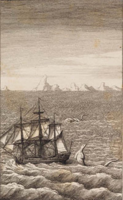 Skipet og sjødyret av J.F. Clemens