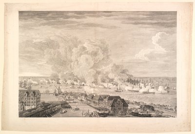 Slaget på Reden d. 2. april 1801 av J.F. Clemens