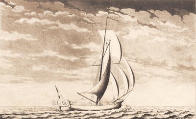 Suite av skip. Kongejakt av J.F. Clemens