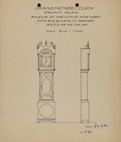 Bestefars klokke av J.F. Rust
