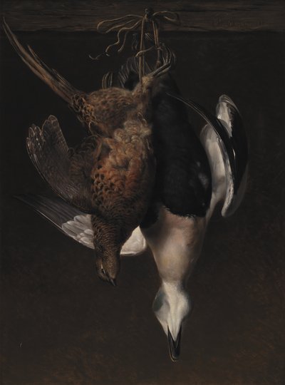 Spill. En fasan og en ærfugl av J.L. Jensen