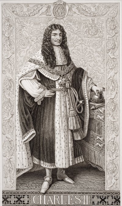 Charles II (1630-85) fra 