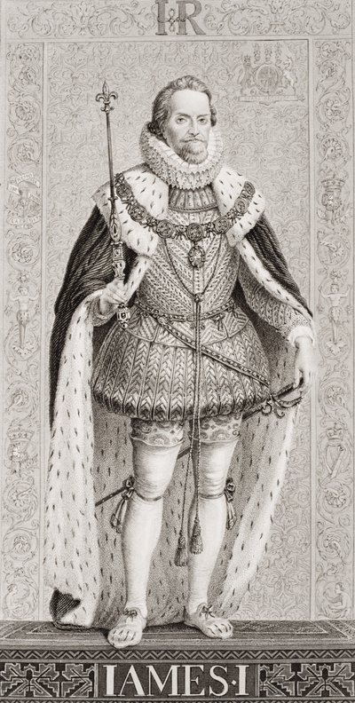 James I (1566-1625) fra 