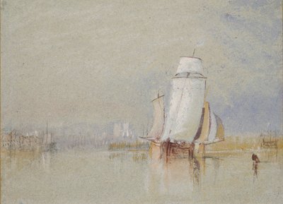 Ro på Loire, 1832 av Joseph Mallord William Turner