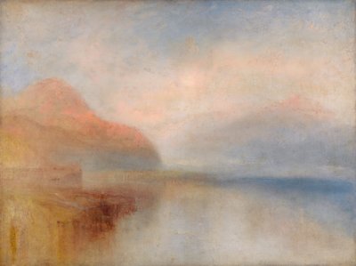 Inverary Pier, Loch Fyne: Morgen, ca. 1845. av Joseph Mallord William Turner