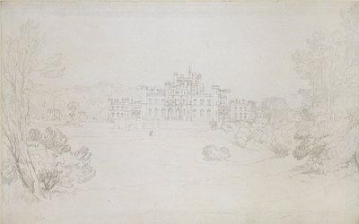 Lowther Castle, 1809 av Joseph Mallord William Turner