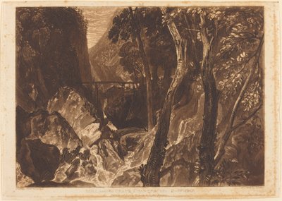 Mill nær Grand Chartreuse, utgitt 1816. av Joseph Mallord William Turner