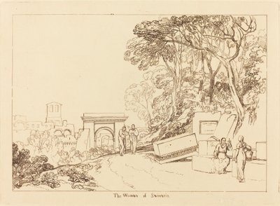 The Woman of Samaria, utgitt 1819. av Joseph Mallord William Turner
