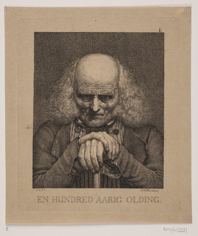 En hundreåring gammel mann av J.V. Gertner