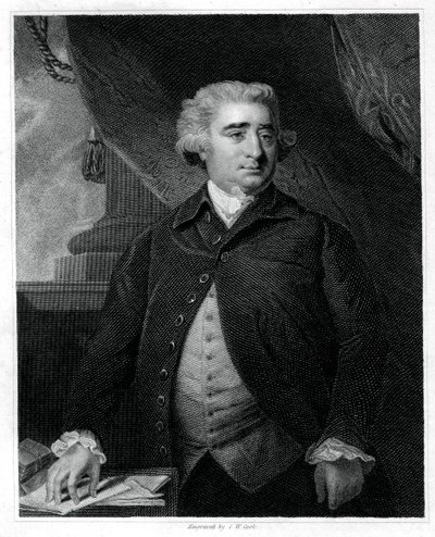 Charles James Fox , britisk whig-politiker, 1833. av J.W. Cook