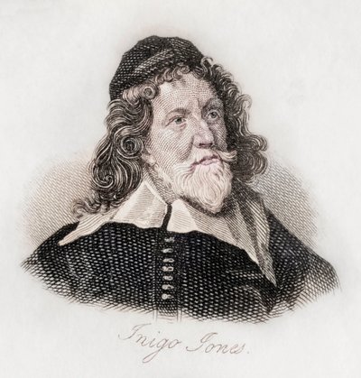 Inigo Jones (gravering) av J.W. Cook