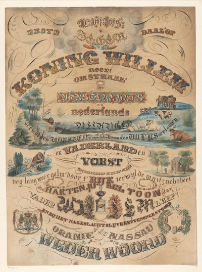 Tegning av J.W. Taute (possibly)