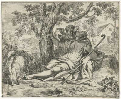 Angel dukker opp for Hagar av J. Alexander Janssens
