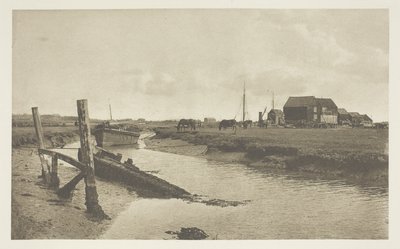 En tidevannselv, østkysten av J. B. B. Wellington