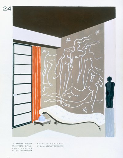 Liten stue Kl av J. Barbier Bouvet