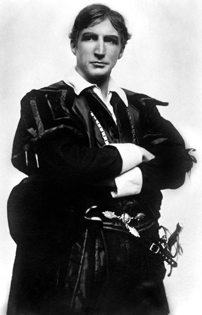 Jerrold Robertshaw 1866-1941, engelsk skuespiller, tidlig på 1900-tallet. av J. Beagles and Co.