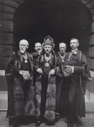 Valgdag i Girdlers Hall, som kroner mesteren av J. Benjamin Stone