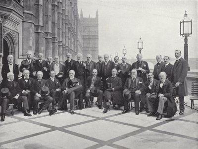 Gruppe av jevnaldrende og vanlige av J. Benjamin Stone