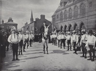 Knutsford May Day Festival, Morris Dancers av J. Benjamin Stone