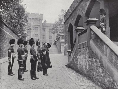 Å låse Tower Gates, Gud bevare kong Edward! av J. Benjamin Stone