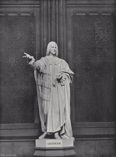 Statue av Chatham av J. Benjamin Stone