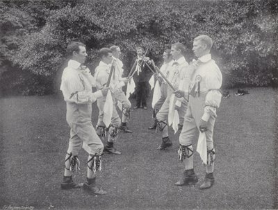 Stratford-on-Avon Mop, danser Hay av J. Benjamin Stone