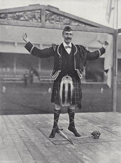 The Inverness Gathering, danser Gillie Callum av J. Benjamin Stone