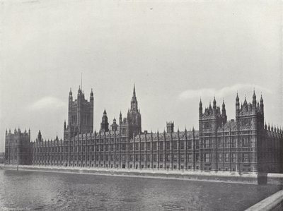 Palace of Westminster av J. Benjamin Stone