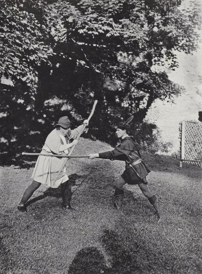 The Sherborne Pageant, Town v. Monastery av J. Benjamin Stone